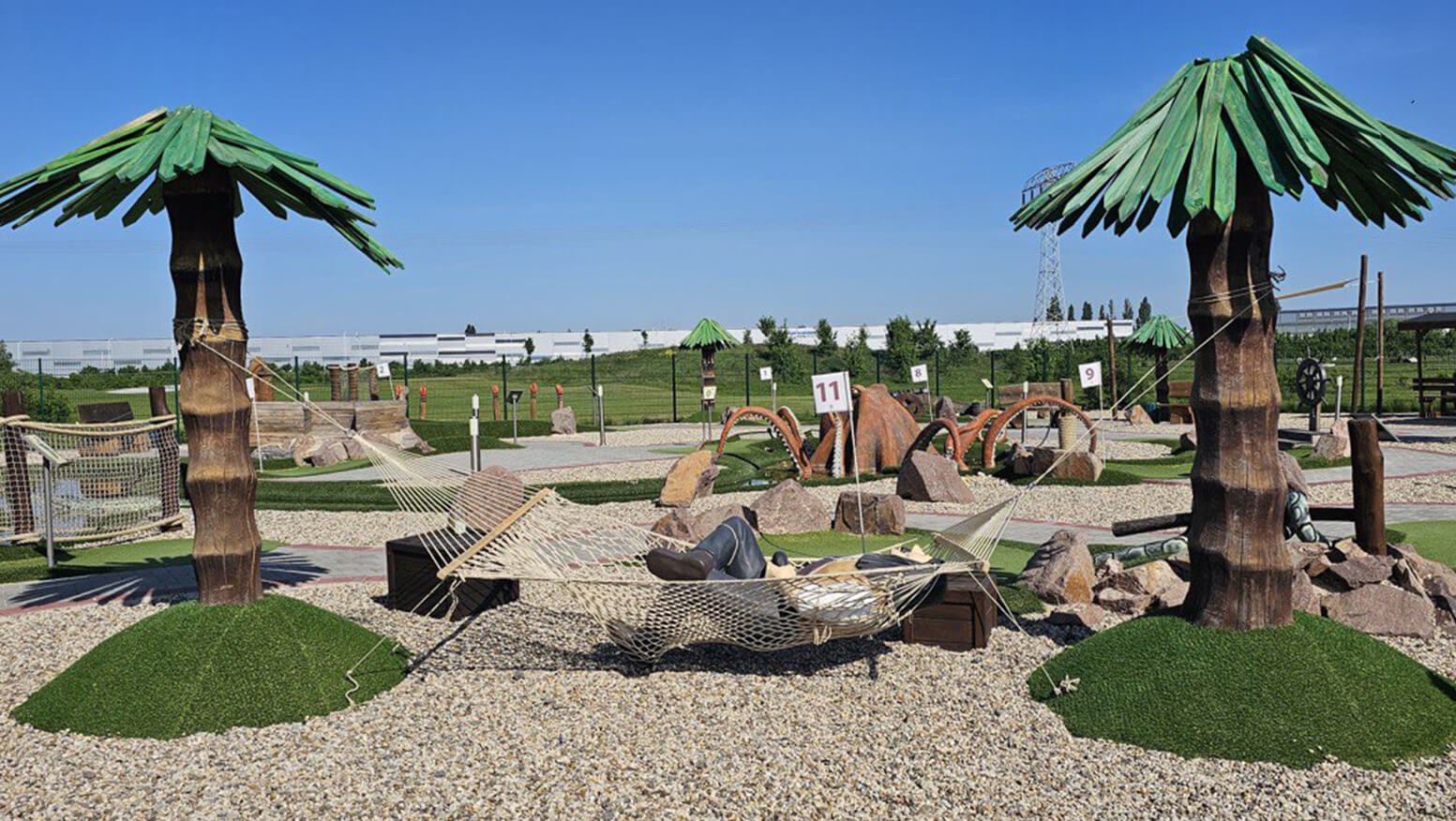 Teambuilding beim Adventure Golf